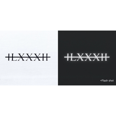 『BLACKBLOND』 　ペインテッドグラフィティーロゴ半袖 Tシャツ (White)