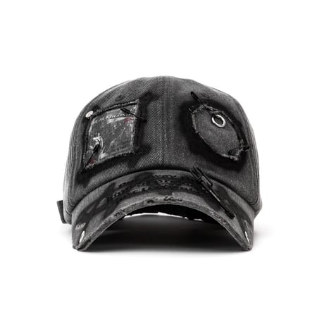 『BLACKBLOND』  ゴブリングラフィティーカスタムキャップ (Dark Gray)