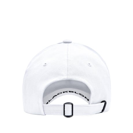 『BLACKBLOND』  ペルソナ プレートロゴキャップ (White)