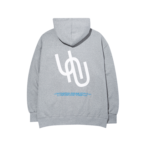 『CORUNU』  シグネチャーロゴパーカー (Grey)