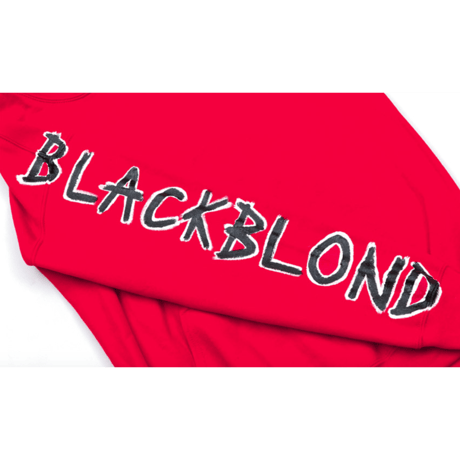 『BLACKBLOND』 グラフィティーナンバーパーカー (Red)