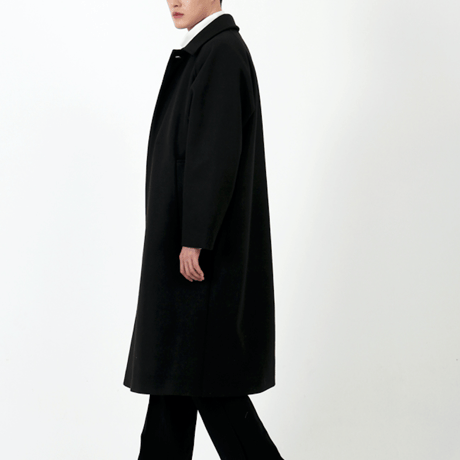 『 BY:L 』    バルマカンオーバーコート (Black)