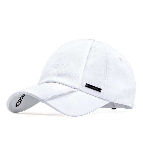 『BLACKBLOND』  ペルソナ プレートロゴキャップ (White)