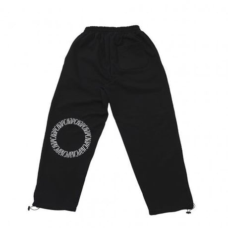 『CHAP CHAP』 　サークルチャップロゴスウェットパンツ (Black)