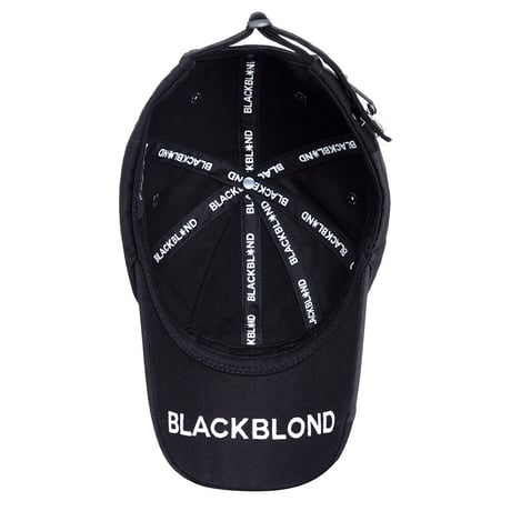 『BLACKBLOND』  ディスオーダーグラフィティーロゴキャップ (Black)