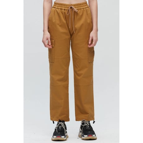 『Verynineflux』   カーゴトラックパンツ (Brown)