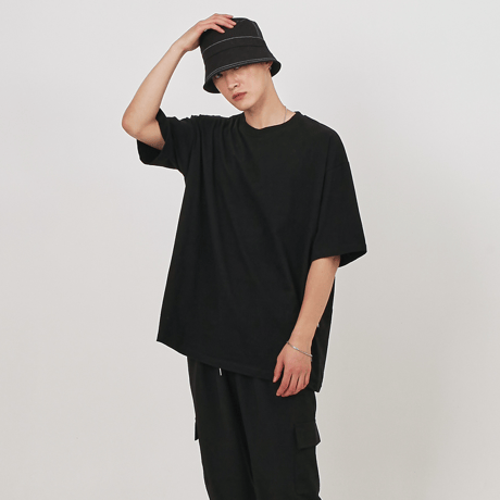 『 BY:L 』    ボックスオーバーTシャツ (Black)