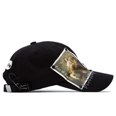 『BLACKBLOND』  ユースティティアパッチキャップ (Black)