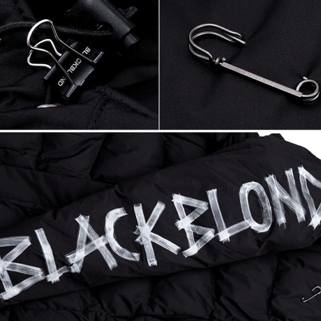 Blackblond BBD Brutal Graffiti Long Padding (Black)
