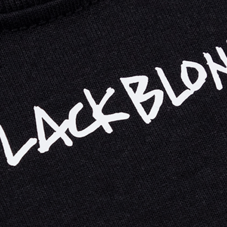 『BLACKBLOND』 イノセントクライムショートスリーブ Tシャツ (Black)