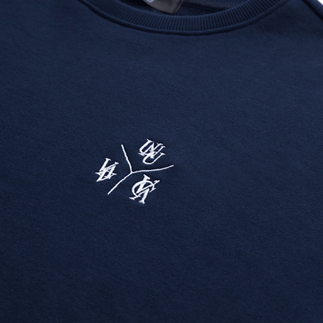 『CORUNU』  3シグネチャーロゴスウェット (Navy)