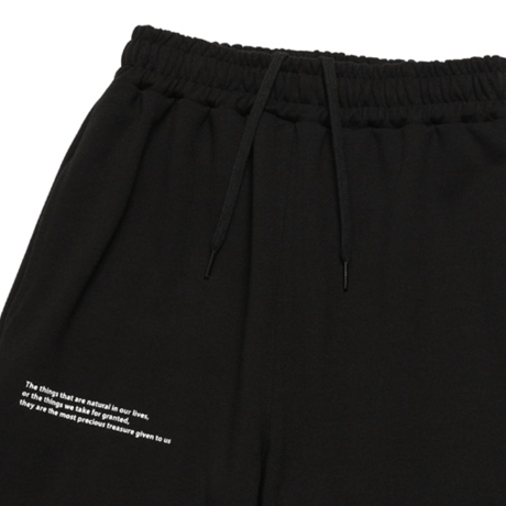 『VETEZE』 　メッセージジョガーパンツ (Black)