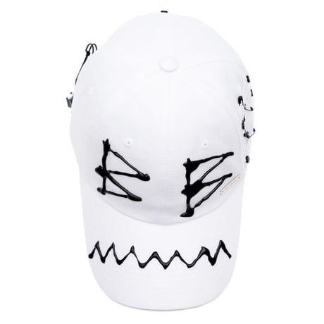『BLACKBLOND』 ブラックデビルキャップ (White)