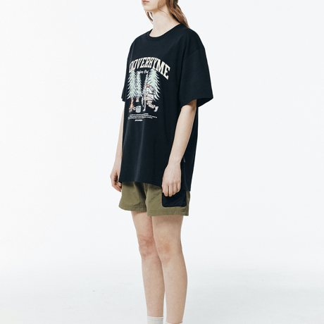 『grooverhyme』 　キャンピングボーイ Tシャツ (Black)