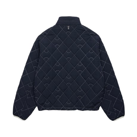 『MURRA AER 』  halogen quilted short blouson (Navy)