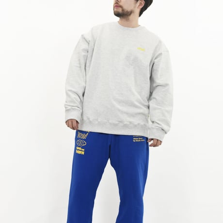 『OKENS SEOUL 』 Vaccinated RISE crewneck  (Oatmeal)