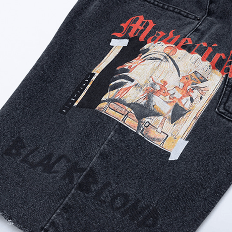 『BLACKBLOND』  マーベリックショートパンツ (Black)