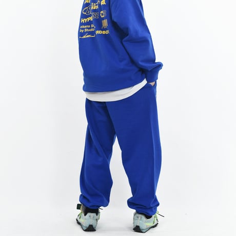 『OKENS SEOUL 』 rise and dawn training pants   (Blue)