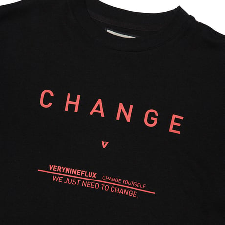 『Verynineflux』  フォース  Tシャツ (Black)