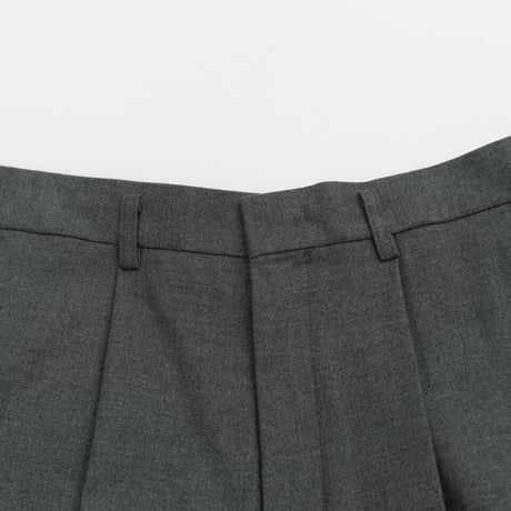 『HIFIFNK』  alden wool trousers pants (Grey)