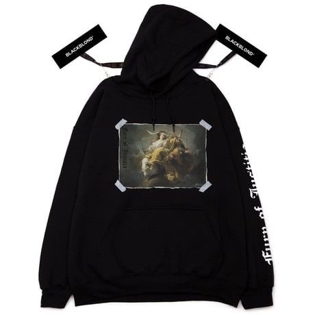 『BLACKBLOND』 ユースティティアパーカー (Black)