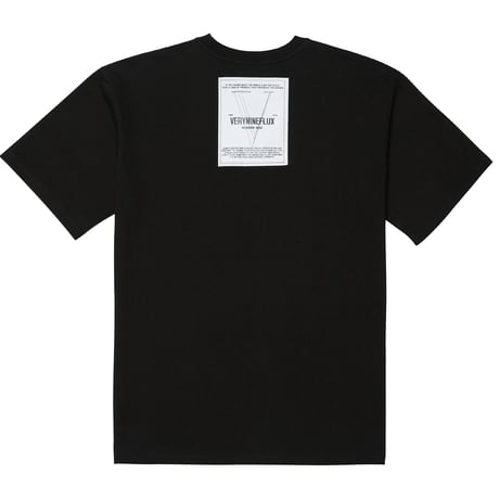 『Verynineflux』 ビハインド Tシャツ (Black)