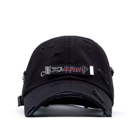 『BLACKBLOND』  リップトカスタム+82 ベルクロパッチロキャップ (Black)