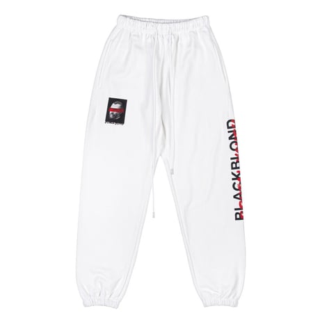 『BLACKBLOND』 　ブルータルスウェットパンツ (White)