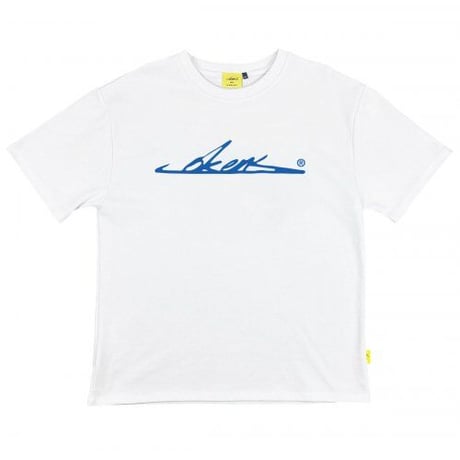 『OKENS SEOUL 』 Fury Seoul season classic Signature Blue TEE (White)