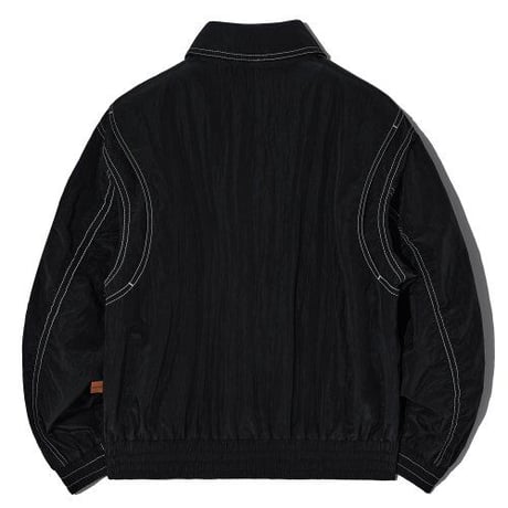 『GROOVE RHYME』 (W) ステッチポイントブルゾン (Black)