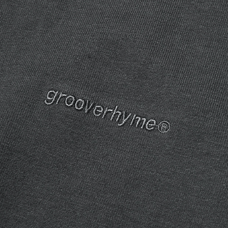 『grooverhyme』 　レイヤードロングスリーブ Tシャツ (Charcoal)