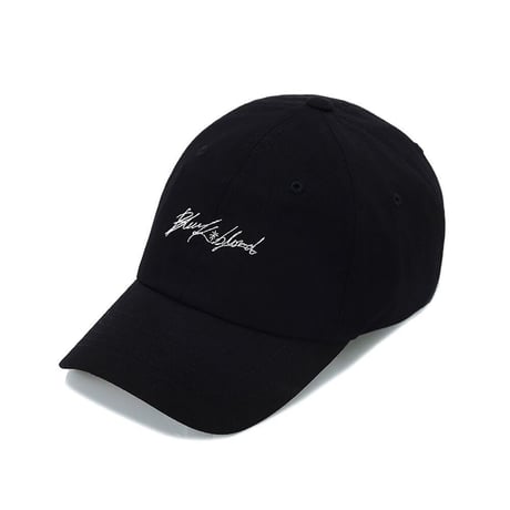 『BLACKBLOND』  スクリプトロゴキャップ (Black)
