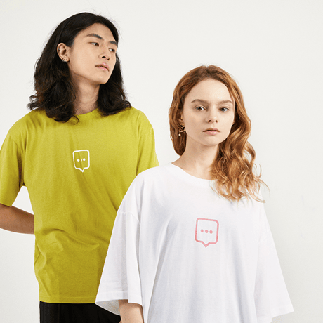 『Swallowtale』 ドットドットドット Tシャツ (White)