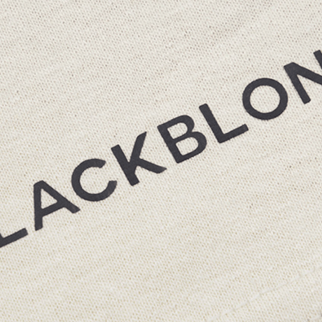 『BLACKBLOND』 ダブル B ロゴショートスリーブ Tシャツ (Sand)