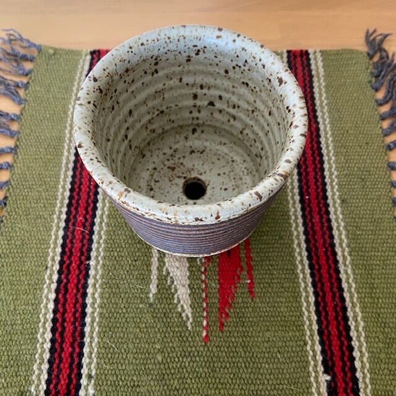 ブラック ストライプ キャットアンドロジャー プランター Kat