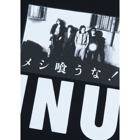 MLE × INU  "メシ喰うな！"  TEE 03 (BLACK)