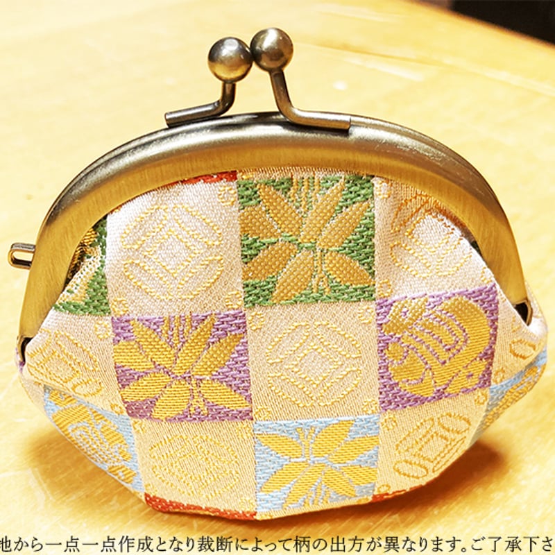 数量限定】(B.いちまつ) 葵かを里 20周年記念西陣織特製がま口【本体