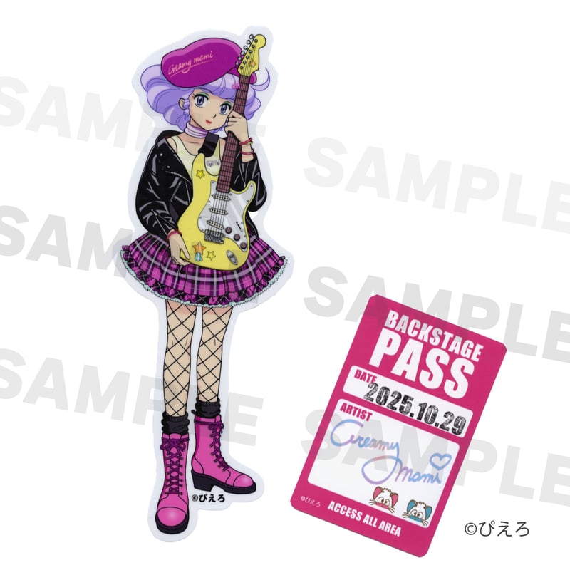 魔法の天使クリィミーマミROCK'n Mami 80's 貼ってはがせるBIG