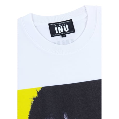 MLE × INU  "メシ喰うな！"  TEE 01 (WHITE)