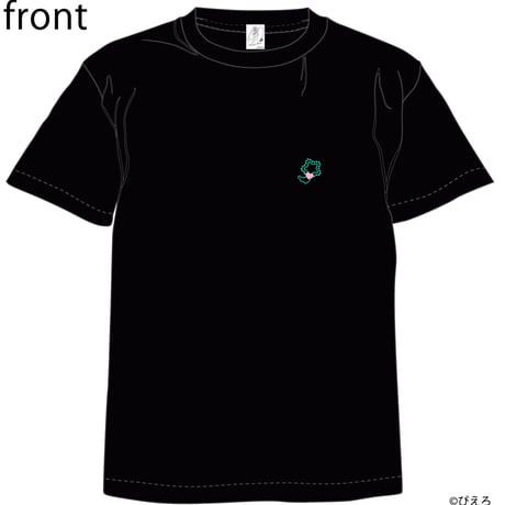 『魔法の天使クリィミーマミ』MAMI on VINYL ビッグシルエットTシャツ（Black）