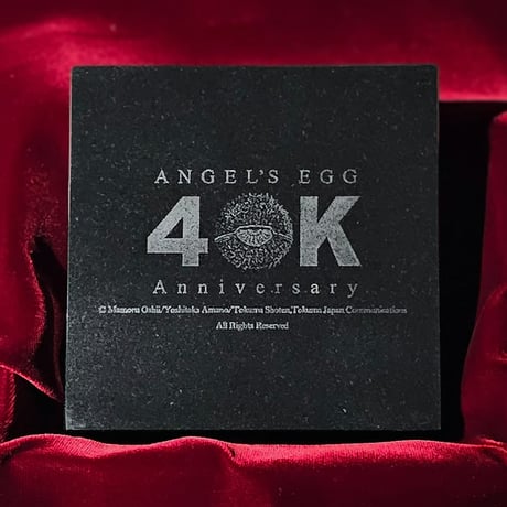 【ご予約商品/完全受注生産】「天使のたまご」 スクエア ストーン アート【B柄】 Angel‘s EGG square stone art