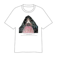 『天使のたまご』全米初登場4位!! 天使のたまご「水に棲む」x 久米繊維コラボTシャツ (白)