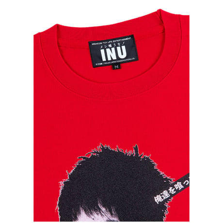 MLE × INU  "メシ喰うな！"  TEE 02 (RED)