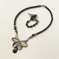 60's vintage necklace & brooch