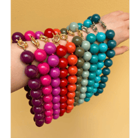 Italian designer's resin necklace