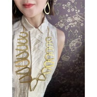 Venezian designer's industrial reversible necklace