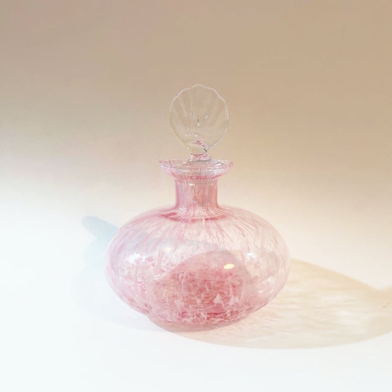 Vintage venetian glass perfume bottle | milamilan