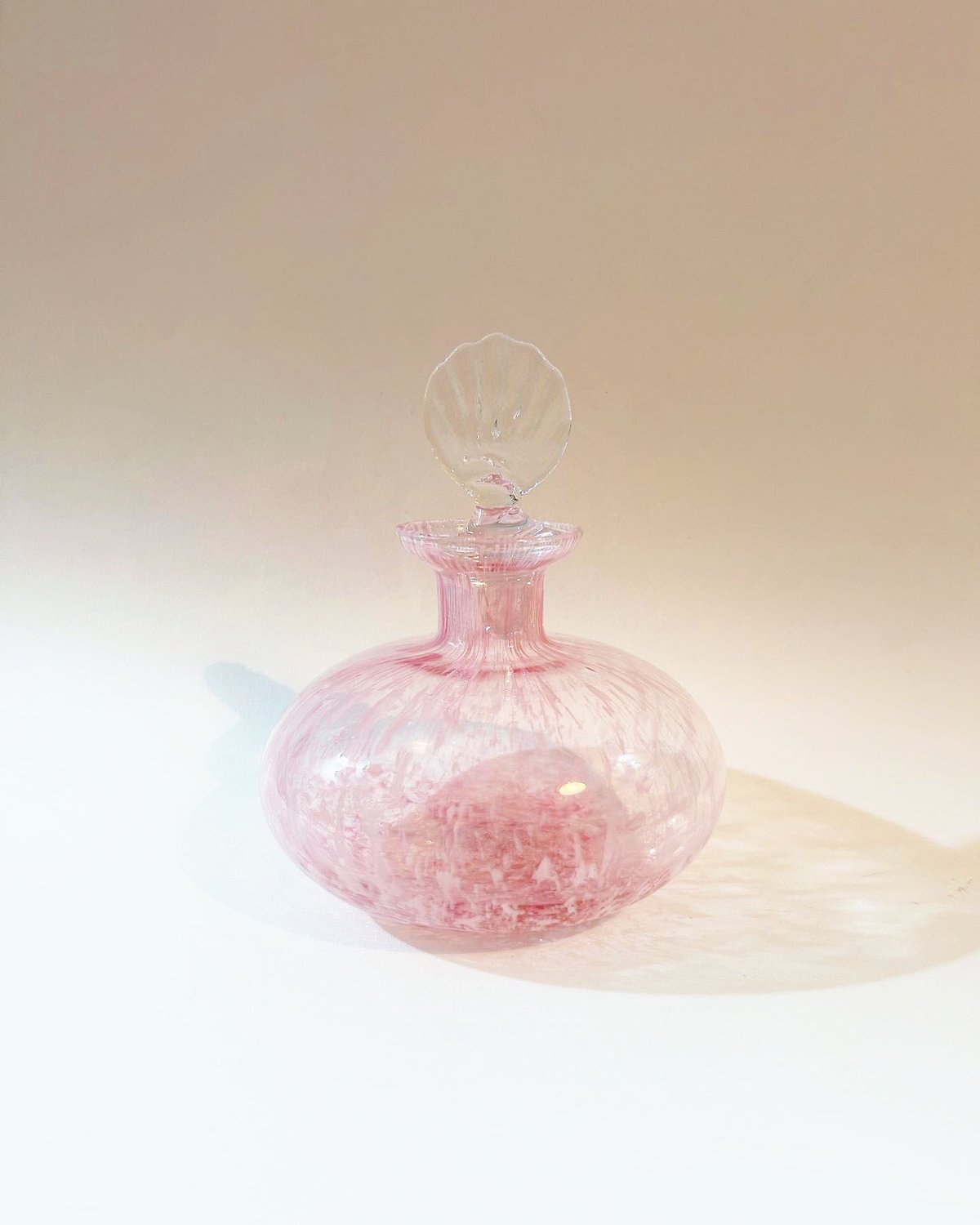 Vintage venetian glass perfume bottle | milamilan