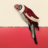 Italian designer's parrot brooch