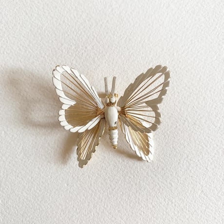 60's vintage butterfly brooch